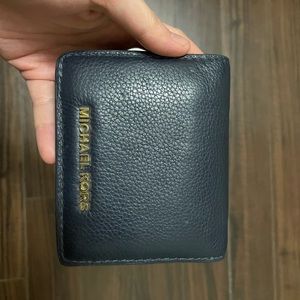 Michael Kors Bifold Wallet Navy